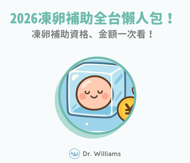 2026凍卵補助全台懶人包！凍卵補助資格、金額一次看！