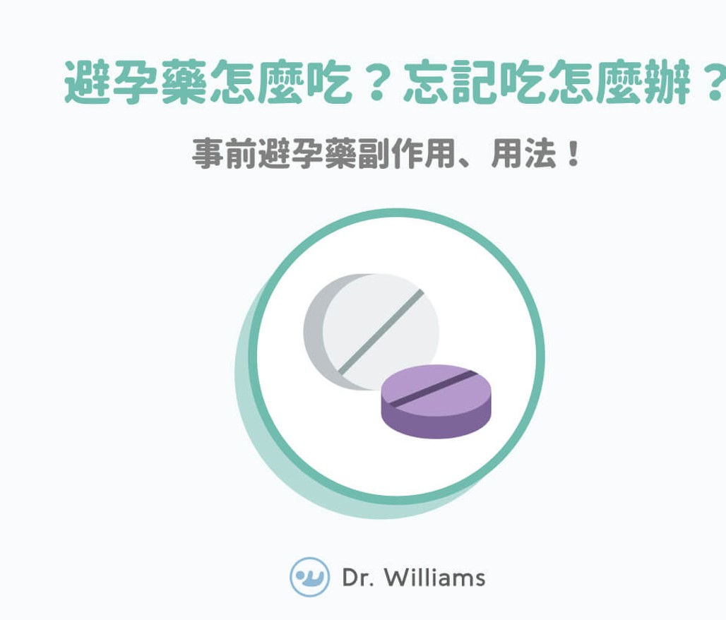 避孕藥怎麼吃？忘記吃怎麼辦？事前避孕藥副作用、用法！