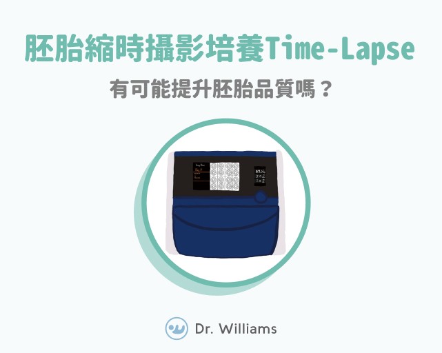 胚胎縮時攝影培養Time-Lapse會提升胚胎品質?