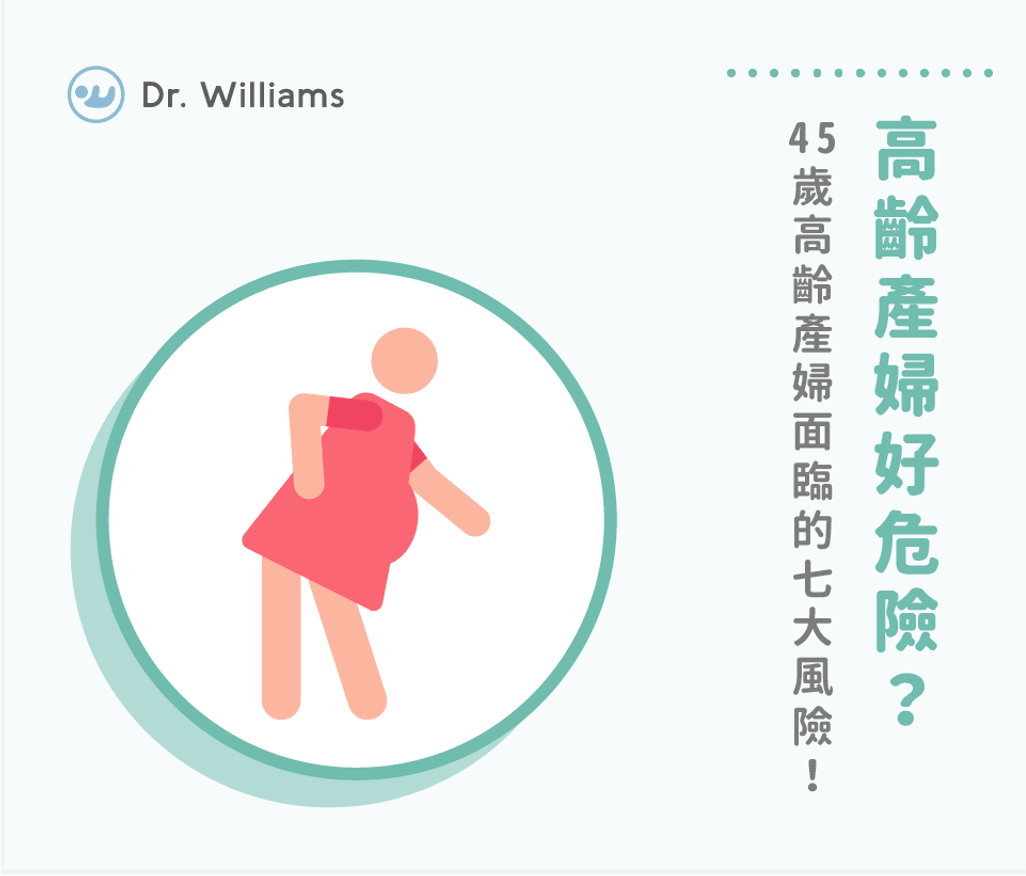 高齡產婦好危險?45歲高齡產婦面臨的七大風險!