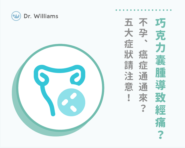 巧克力囊腫致不孕？！妳是高危險群嗎？5大族群愛注意！