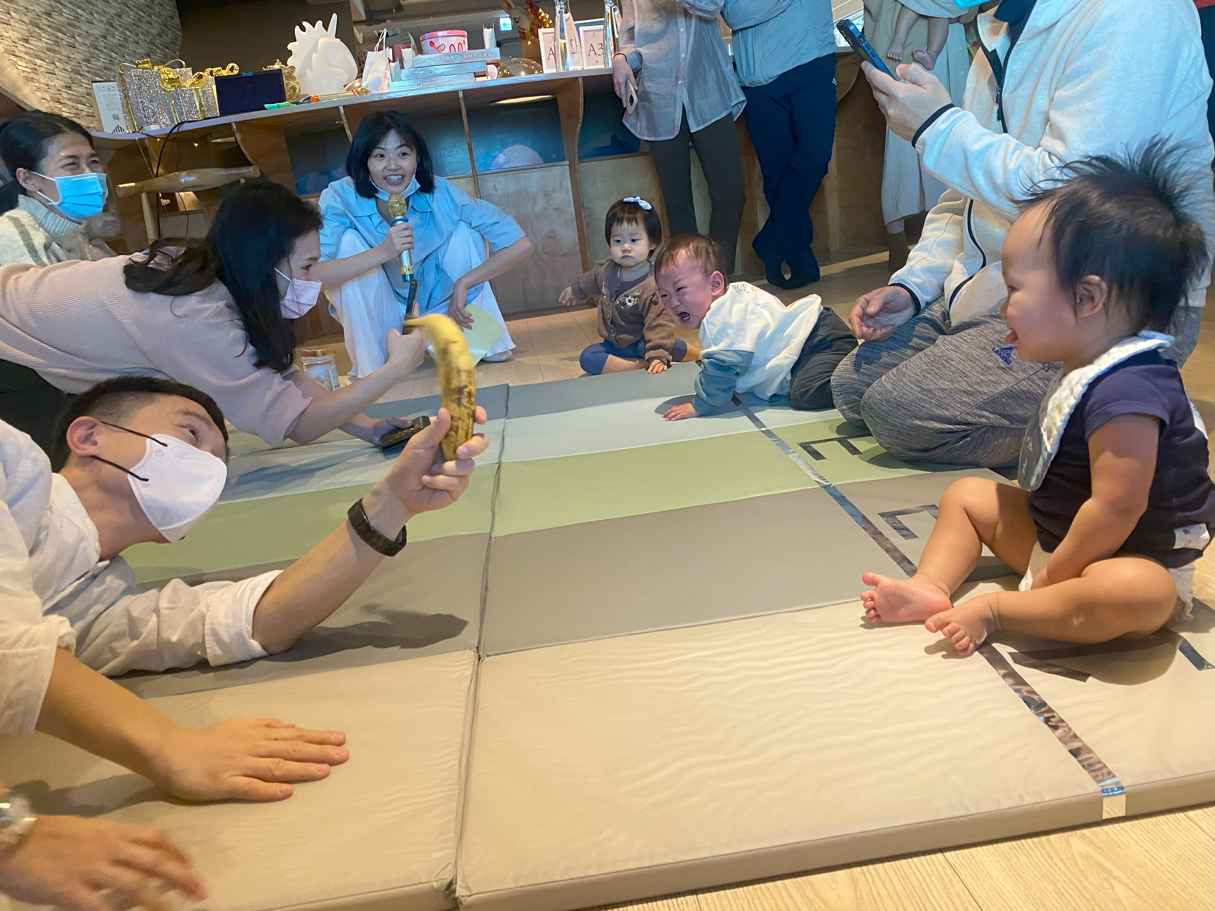 不過有些有個性的威廉寶寶似乎不太領情XD